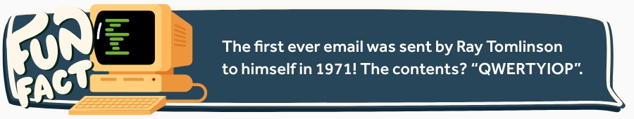 first-email-ever-sent-ClickShip