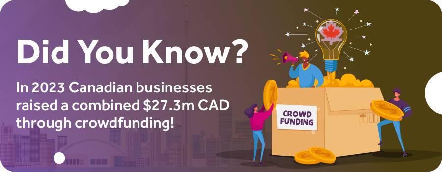 Canadian-businesses-using-crowdfunding-2023-ClickShip
