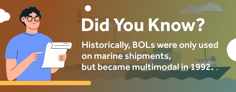 history-of-BOLs-as-shipping-documents-ClickShip