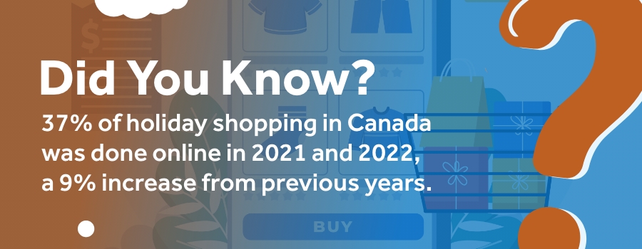 how-many-canadians-shopped-online-for-the-holidays-2022-ClickShip