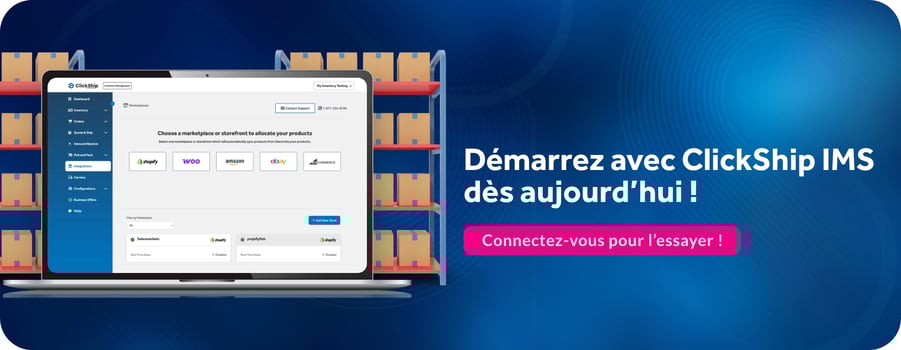 FR Get Started withClickShip IMS Today!