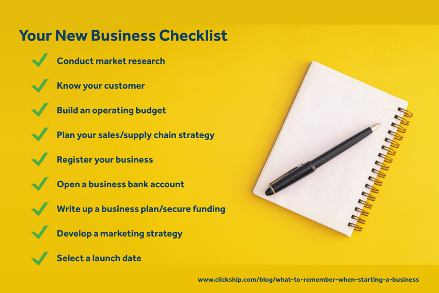 Your New Business Checklist