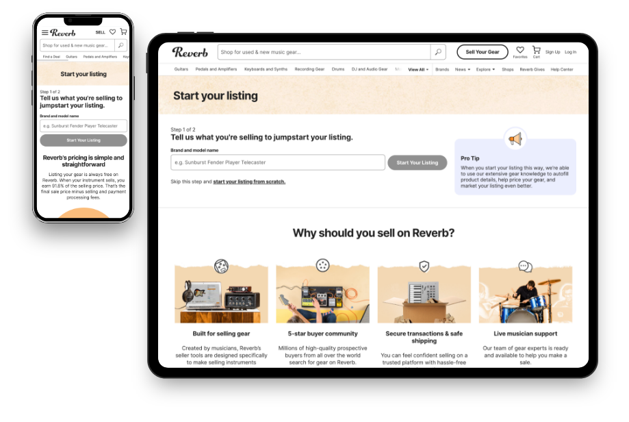 Reverb shipping integration for eCommerce stores