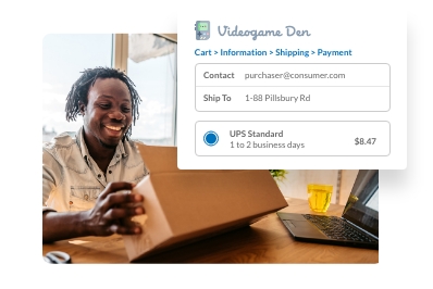 Live shipping rates for WIX Stores