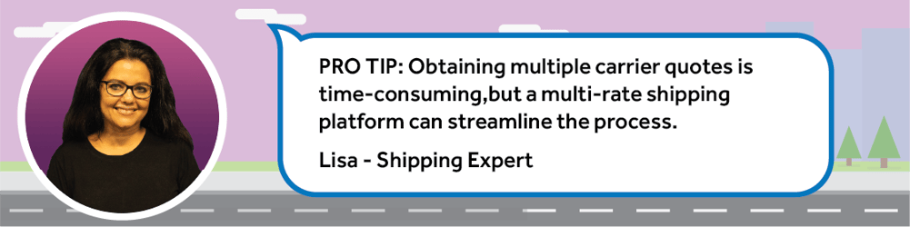 Multi-rate shipping platforms can help streamline the shipping process