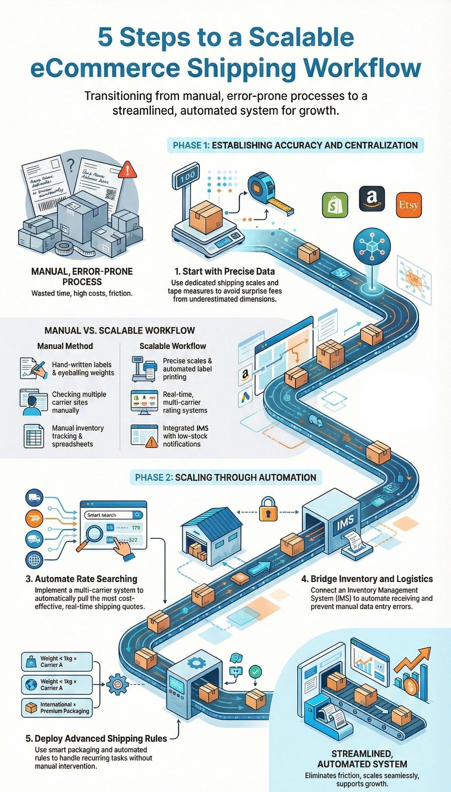 Simplified Shipping Workflow