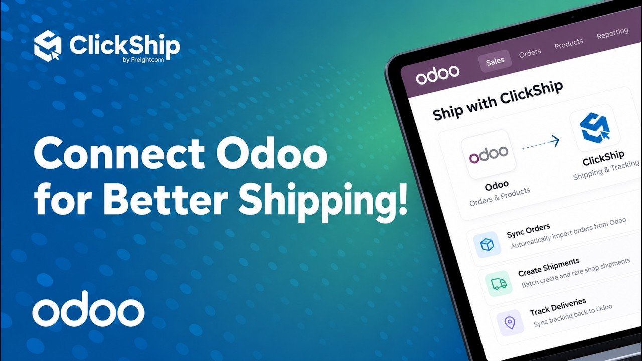 Odoo + ClickShip